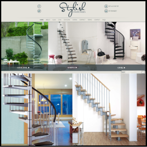 Our newly launched company, Stylish Staircases, is live!